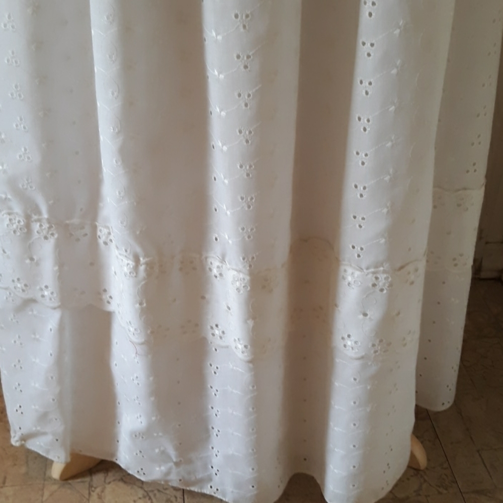 Vintage union made eyelet style peasant wedding - Picture 4 of 7